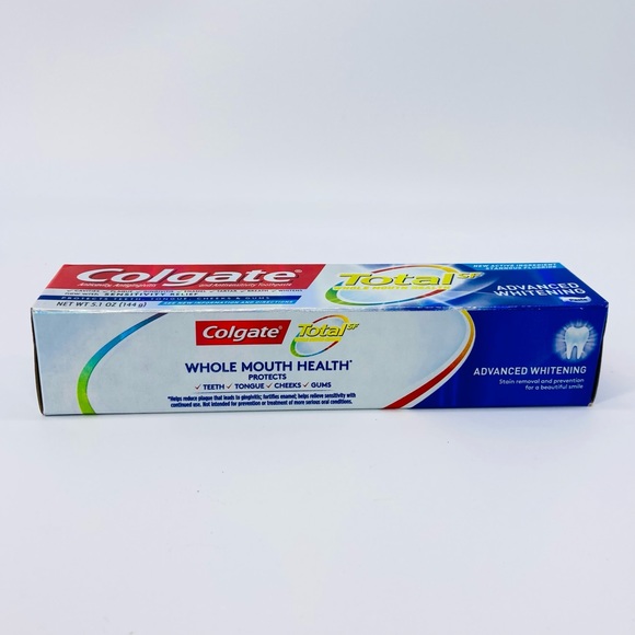 Colgate Total SF Advanced Whitening Toothpaste Paste 5.1 oz Exp 06/22 - Picture 2 of 3